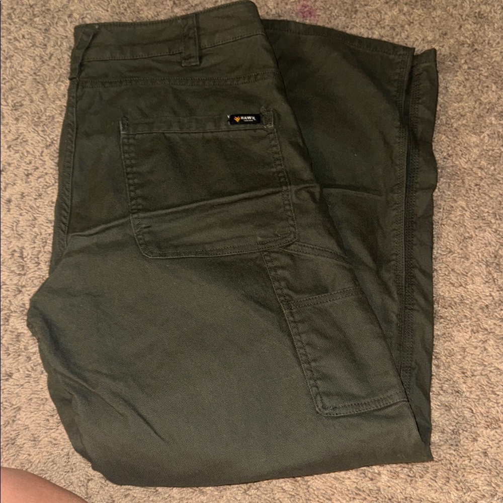 Men's Olive Cargo Pants